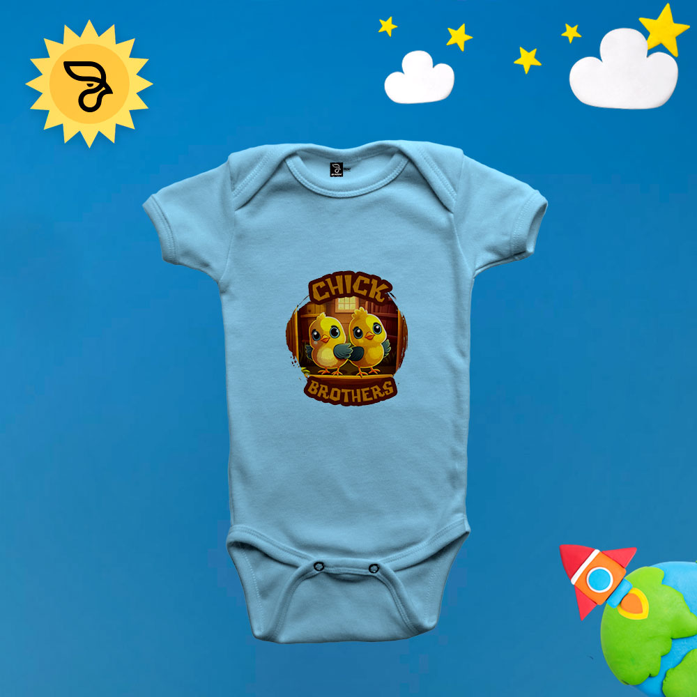 Body 100% algodão ROOSTER CHICK BROTHERS