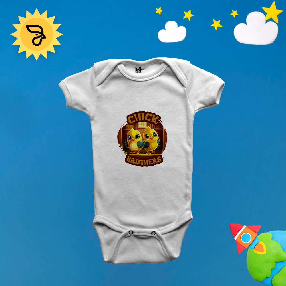 Body 100% algodão ROOSTER CHICK BROTHERS - Imagem 4