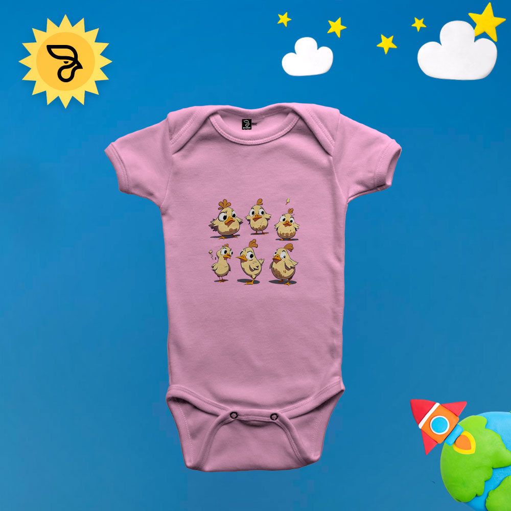 Body 100% algodão ROOSTER BIG EYES - Imagem 3