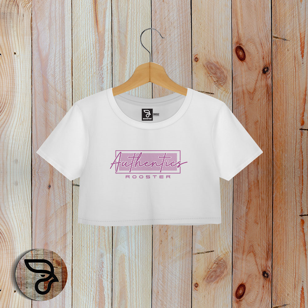 Cropped 100% algodão ROOSTER AUTHENTICS - Imagem 2