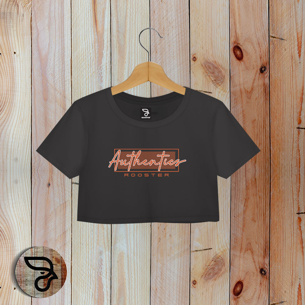 Cropped 100% algodão ROOSTER AUTHENTICS