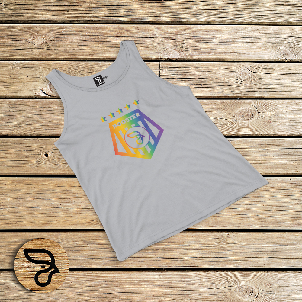 Regata 100% Algodão LGBTQIA+ ROOSTER STARS SHIELD