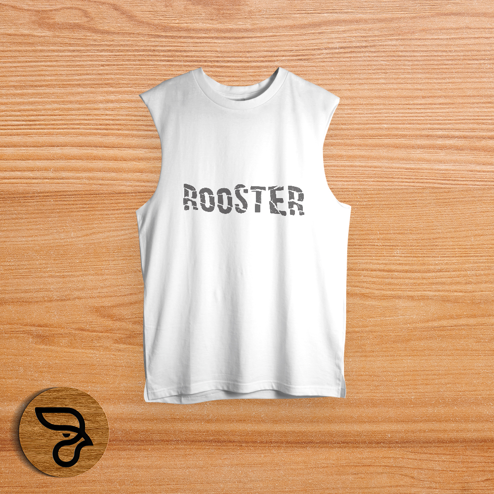 REGATA CAVADA 100% ALGODÃO ROOSTER SHRED