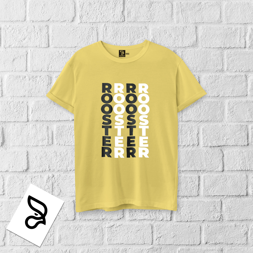 Camisa 100% algodão ROOSTER BLACK WHITE - Imagem 2