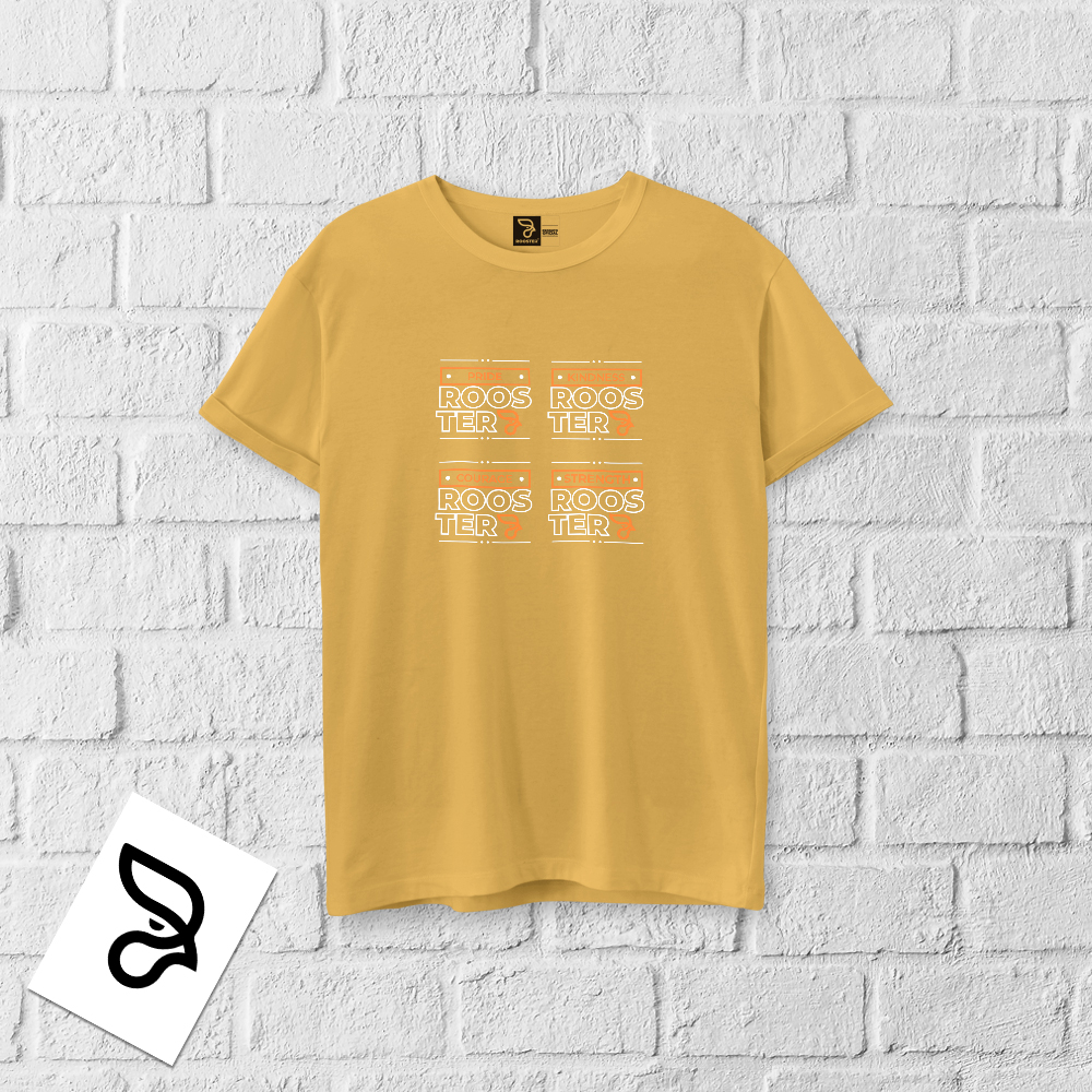 Camisa 100% algodão ROOSTER 4POWER OUTLINES - Imagem 11