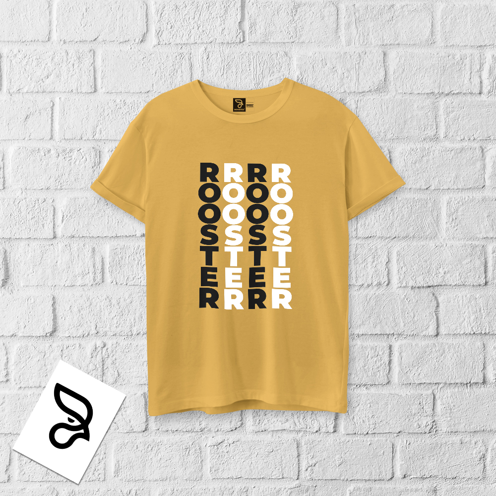 Camisa 100% algodão ROOSTER BLACK WHITE - Imagem 3