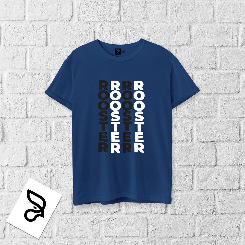 Camisa 100% algodão ROOSTER BLACK WHITE - Imagem 4