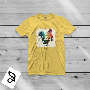 Camisa 100% algodão RAINBOW ROOSTER