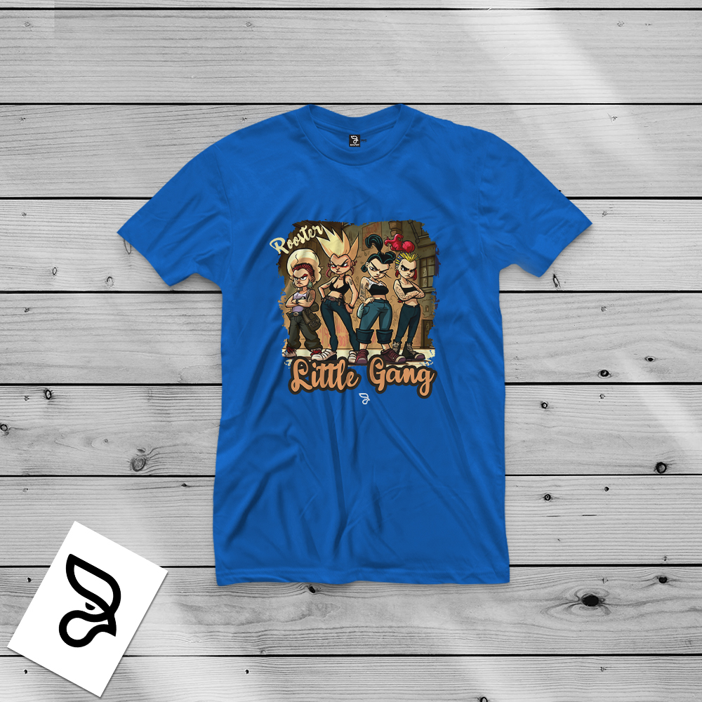 Camisa 100% algodão LITTLE GANG ROOSTER - Imagem 3