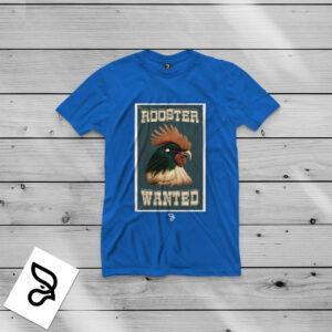 Camisa 100% algodão WANTED ROOSTER