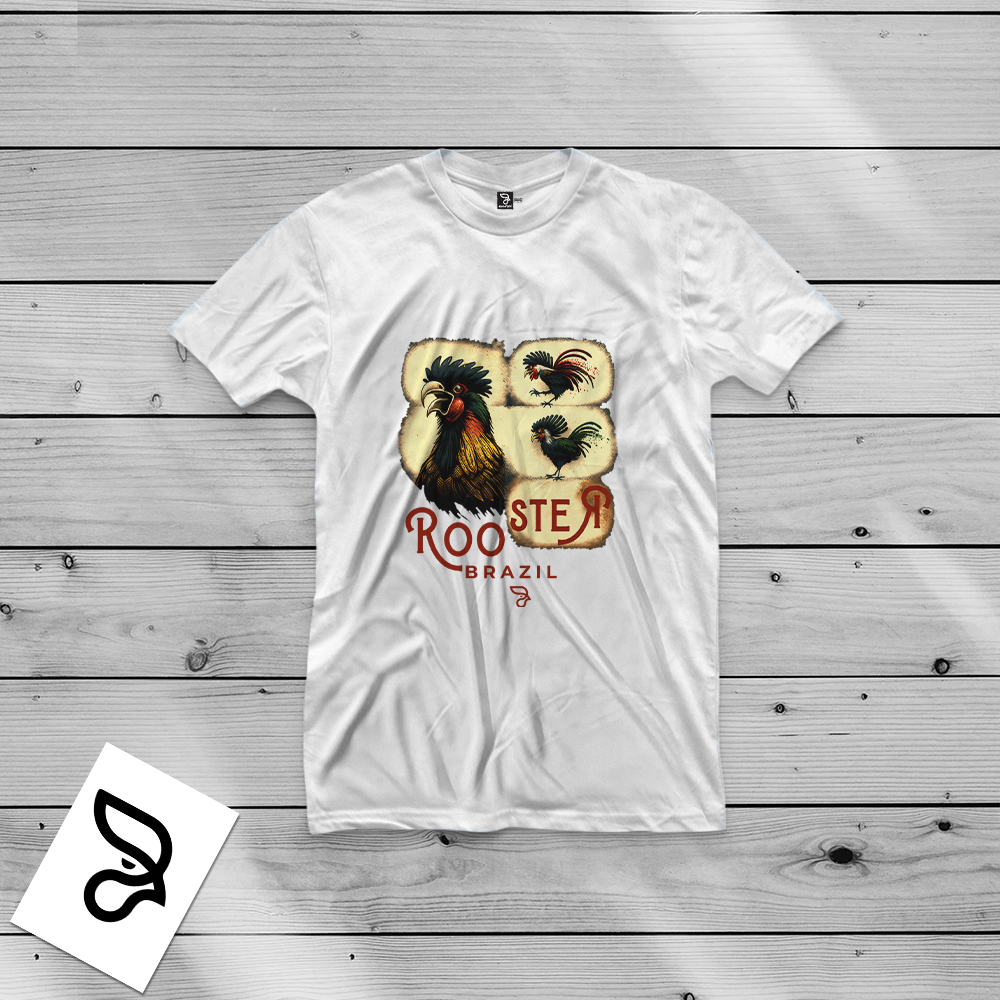 Camisa 100% algodão SCREAMING ROOSTER - Imagem 3