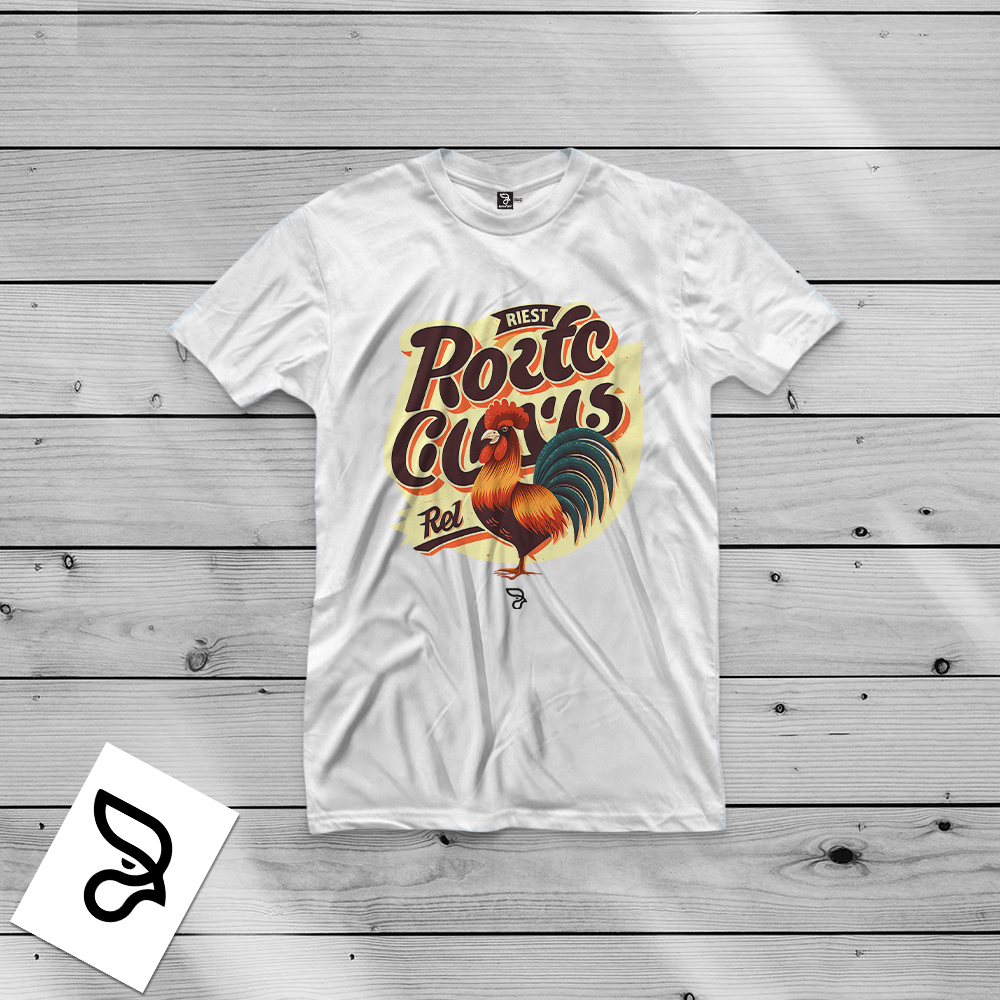 Camisa 100% algodão SUMMER ROOSTER - Imagem 3