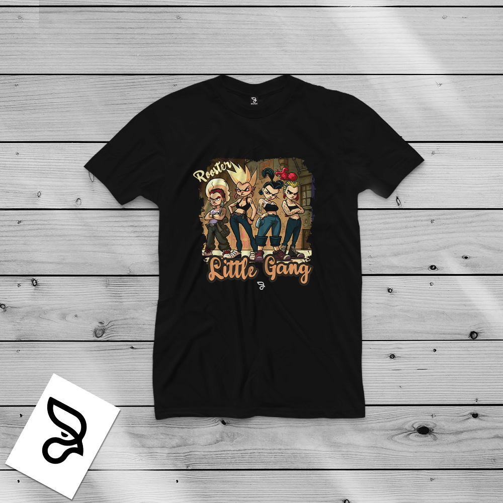 Camisa 100% algodão LITTLE GANG ROOSTER - Imagem 2