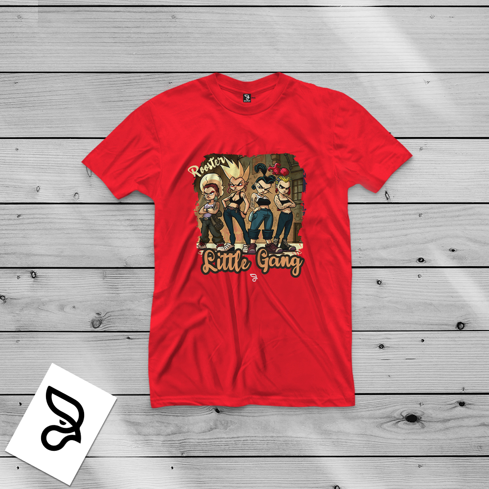 Camisa 100% algodão LITTLE GANG ROOSTER - Imagem 4