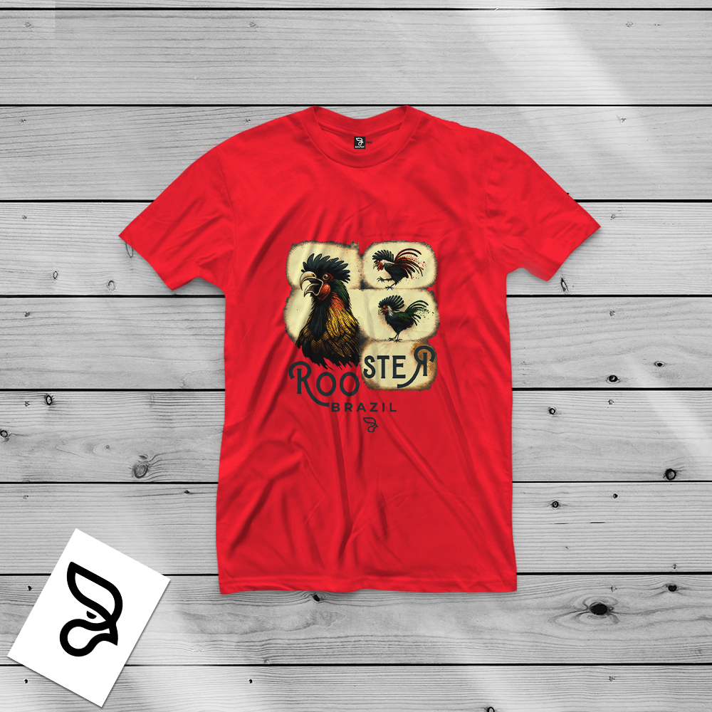 Camisa 100% algodão SCREAMING ROOSTER - Imagem 2