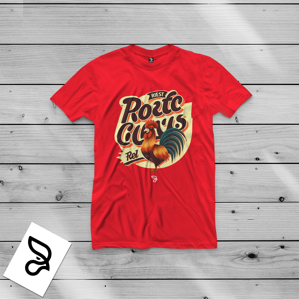 Camisa 100% algodão SUMMER ROOSTER - Imagem 5