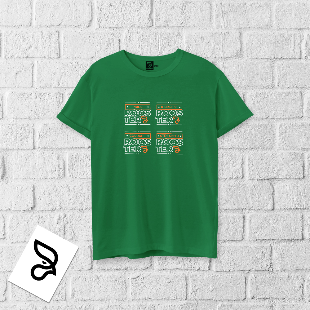 Camisa 100% algodão ROOSTER 4POWER OUTLINES - Imagem 4