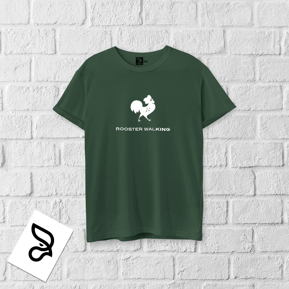 CAMISA 100% ALGODÃO ROOSTER WALKING