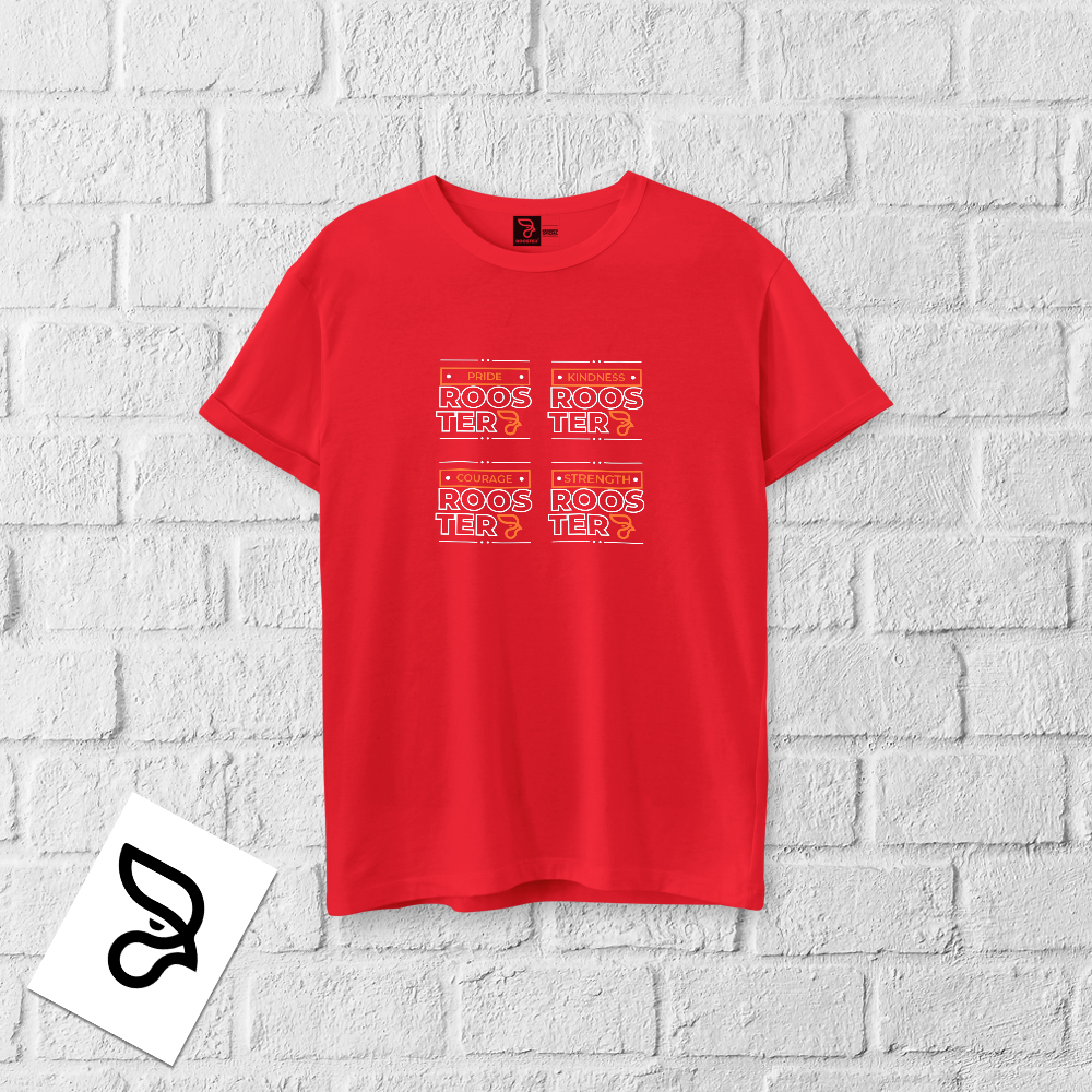 Camisa 100% algodão ROOSTER 4POWER OUTLINES - Imagem 3