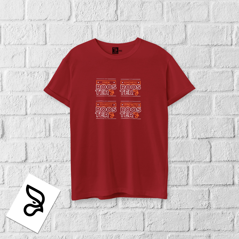 Camisa 100% algodão ROOSTER 4POWER OUTLINES - Imagem 2