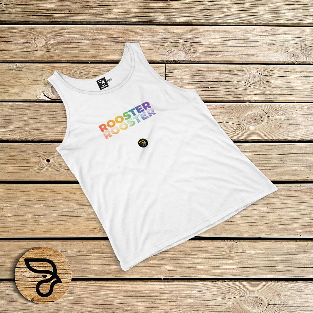 Regata 100% Algodão LGBTQIA+ RAINBOW SUNRISE ROOSTER - Imagem 3