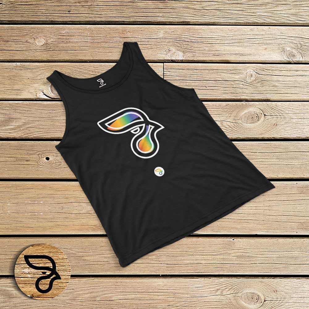 Regata 100% Algodão LGBTQIA+ RAINBOW ROOSTER