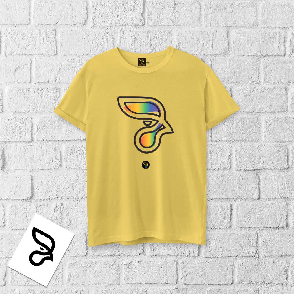 Camisa 100% algodão LGBTQIA+ RAINBOW ROOSTER - Imagem 2