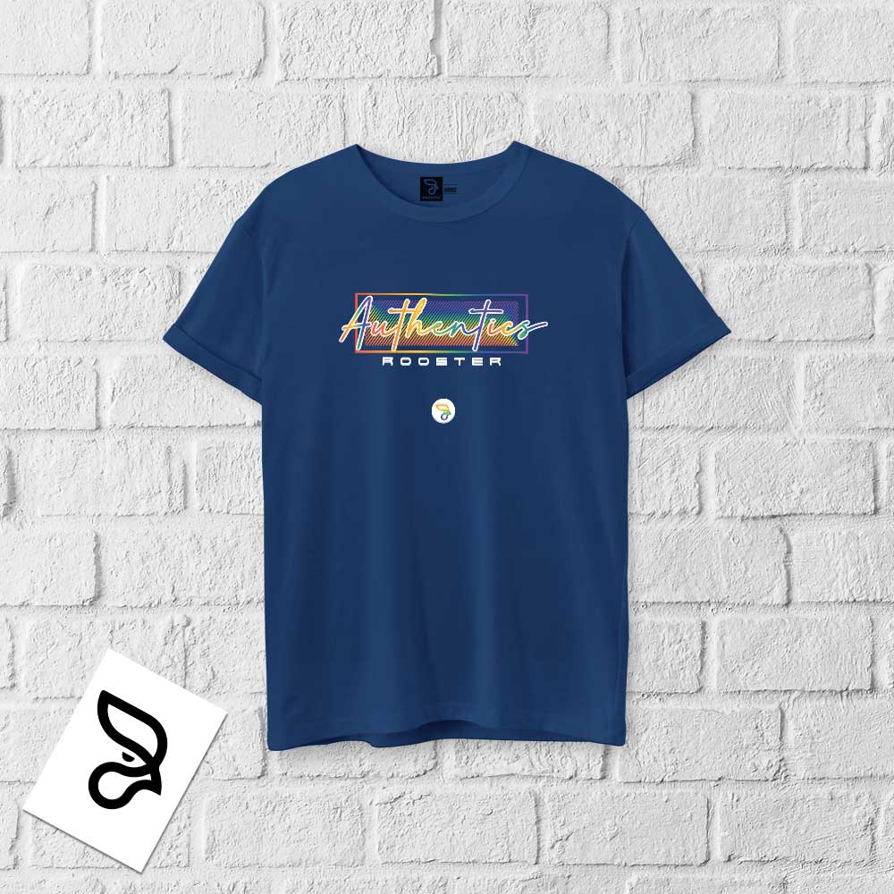 Camisa 100% algodão LGBTQIA+ AUTHENTICS ROOSTER