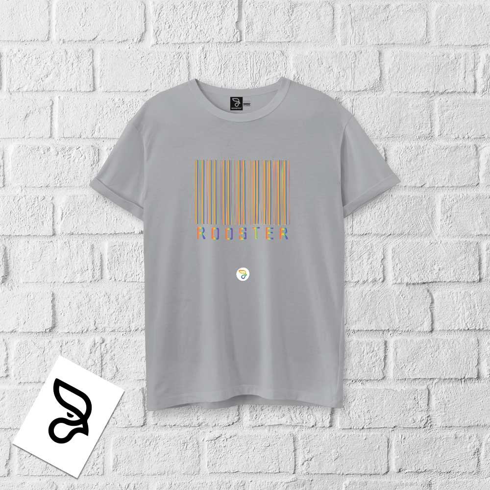 Camisa 100% algodão LGBTQIA+ CODE RAINBOW ROOSTER - Imagem 4