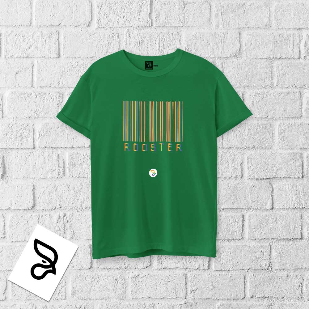 Camisa 100% algodão LGBTQIA+ CODE RAINBOW ROOSTER - Imagem 7