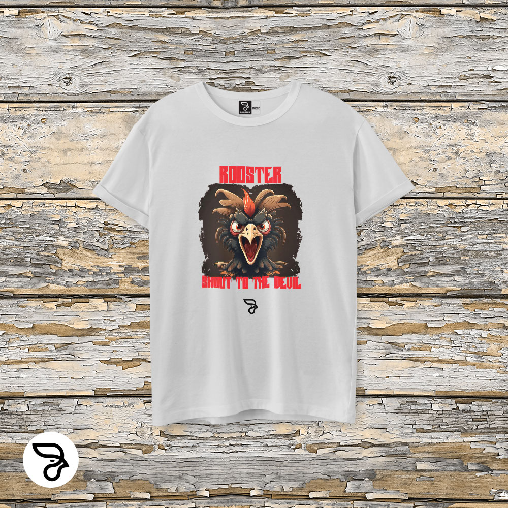 CAMISA 100% ALGODÃO PRIME SHOUT TO THE DEVIL ROOSTER - Imagem 2