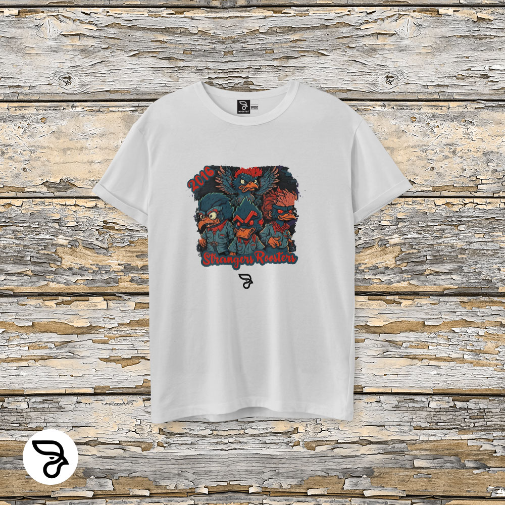 CAMISA 100% ALGODÃO PRIME STRANGERS ROOSTERS