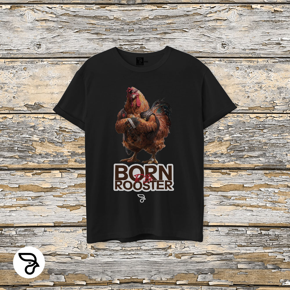CAMISA 100% ALGODÃO PRIME BORN TO BE ROOSTER