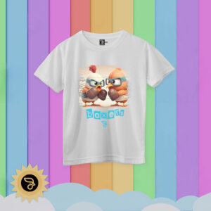 Camisa 100% algodão INFANTIL BOXERS ROOSTER