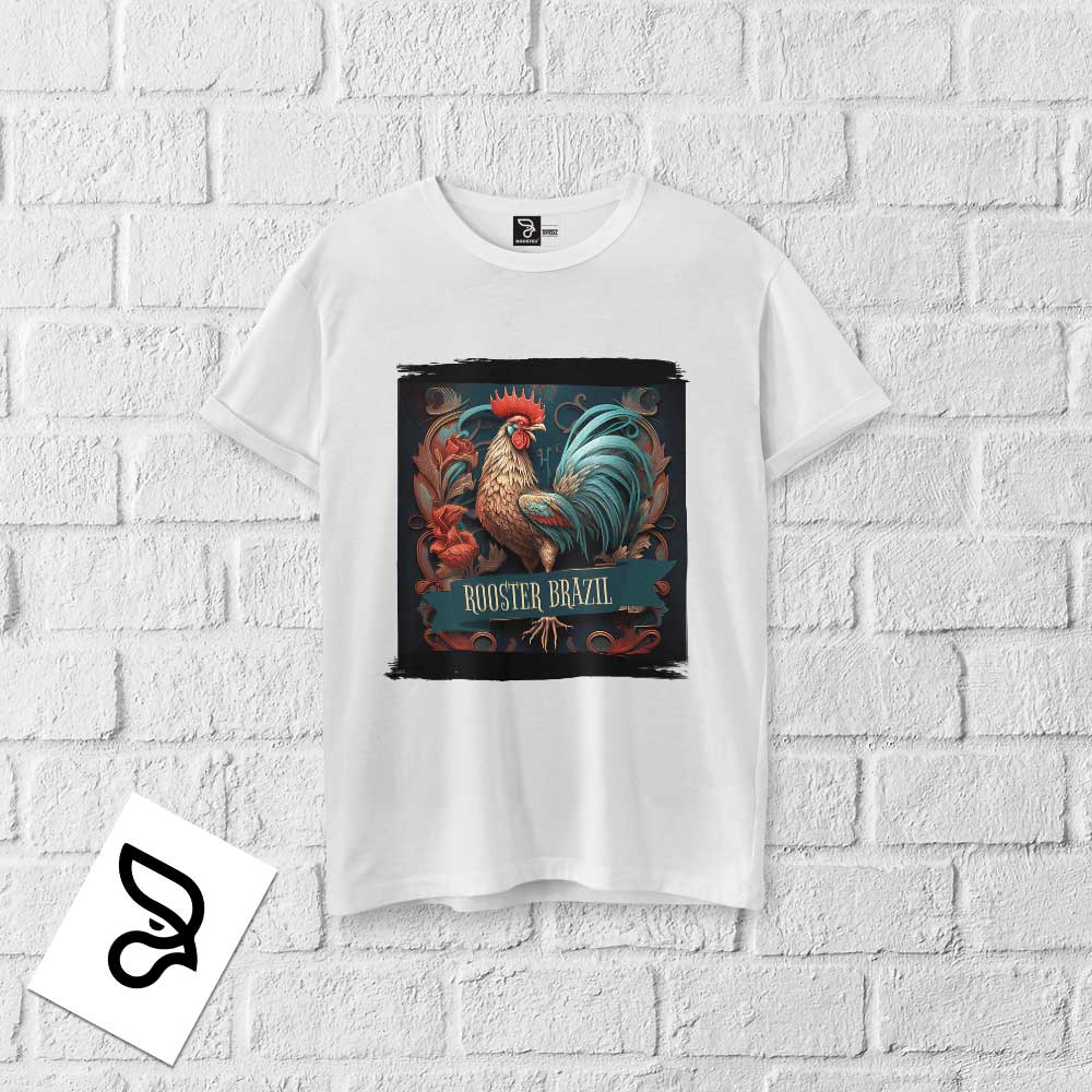 CAMISA 100% ALGODÃO EXCLUSIVA ROOSTER BRAZIL - Imagem 2