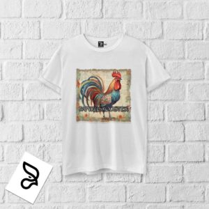 CAMISA 100% ALGODÃO EXCLUSIVA PAPYRUS ROOSTER