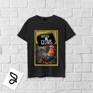 CAMISA 100% ALGODÃO EXCLUSIVA ROOSTER OF GEARS