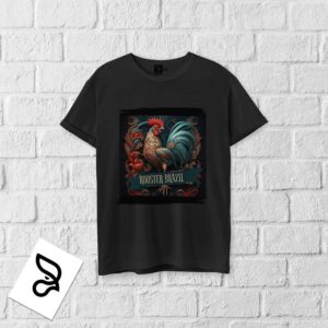 CAMISA 100% ALGODÃO EXCLUSIVA ROOSTER BRAZIL